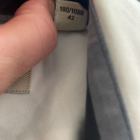 Burberry button down shirt tailored 17-43 fits L-XL - Picture 3 of 7